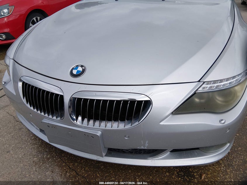 2008 BMW 650I VIN: WBAEA53588CV91144 Lot: 44805124