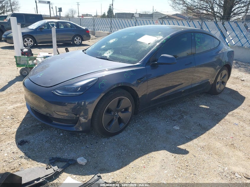 2023 Tesla Model 3 Rear-Wheel Drive 5YJ3E1EA9PF555725 photo 1