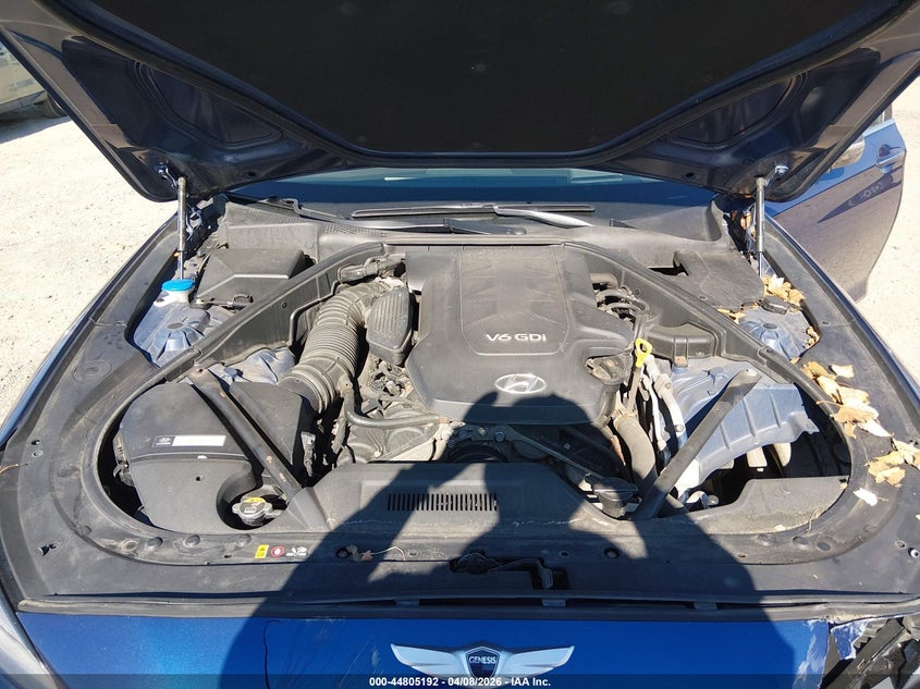 2016 Hyundai Genesis 3.8 VIN: KMHGN4JE6GU107778 Lot: 44805192