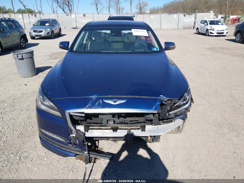 2016 Hyundai Genesis 3.8 VIN: KMHGN4JE6GU107778 Lot: 44805192