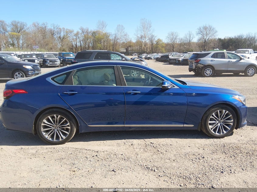 2016 Hyundai Genesis 3.8 VIN: KMHGN4JE6GU107778 Lot: 44805192