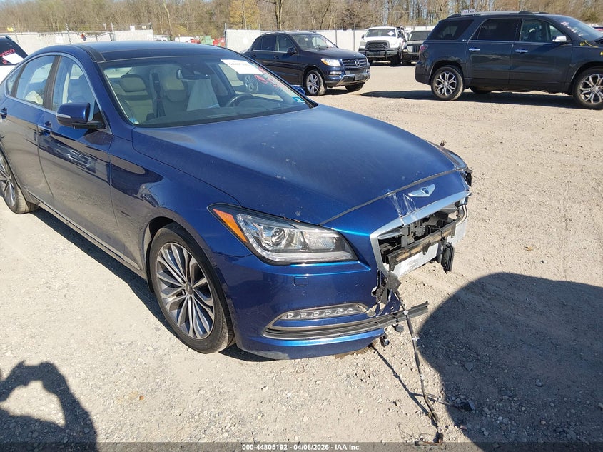 2016 Hyundai Genesis 3.8 VIN: KMHGN4JE6GU107778 Lot: 44805192