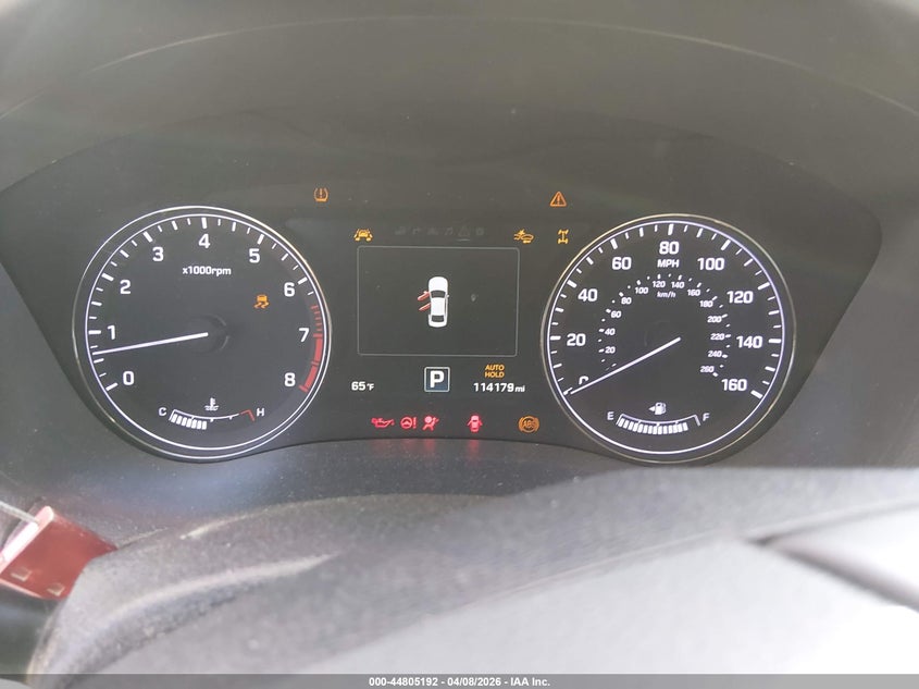 2016 Hyundai Genesis 3.8 VIN: KMHGN4JE6GU107778 Lot: 44805192