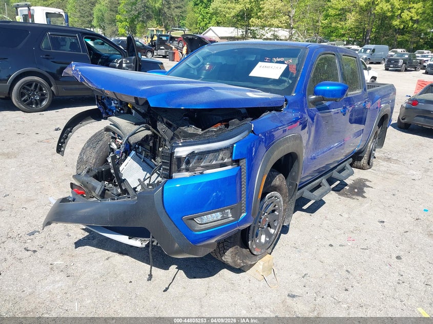 Vin: 1n6ed1fk4tn611727, lot: 45302521, nissan frontier long bed pro-4x 4x4 20262