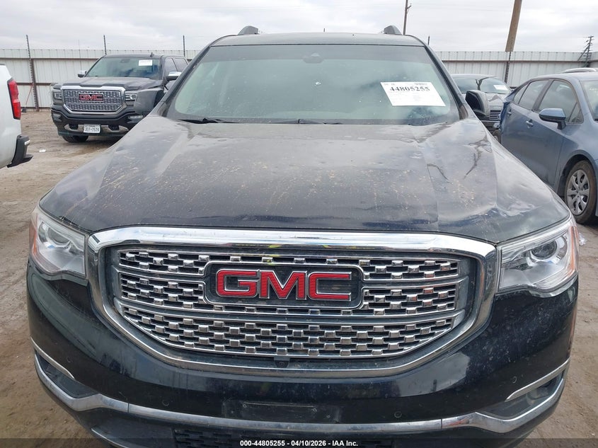 2017 Gmc Acadia 3.6 Denali black Lot 111044805255 Vin 1GKKNPLS3HZ132746