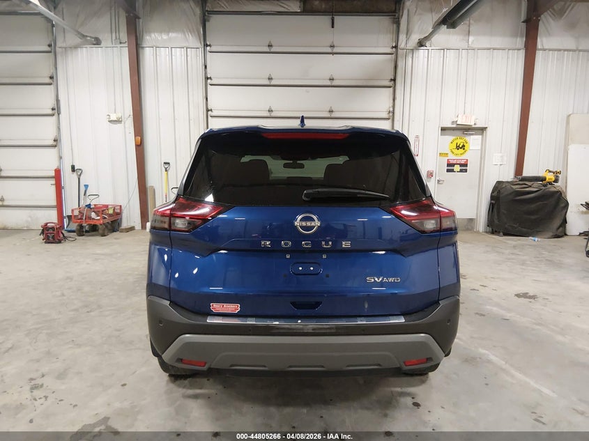 2022 Nissan Rogue Sv Intelligent Awd VIN: 5N1BT3BB3NC673852 Lot: 44805266