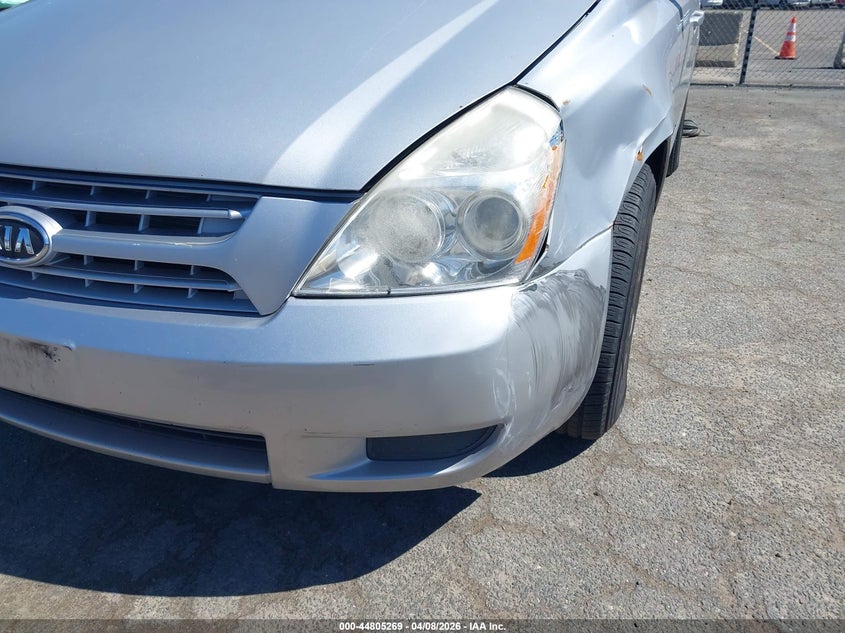 2009 Kia Sedona Lx VIN: KNDMB233996296207 Lot: 44805269