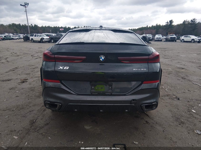 2026 BMW X6 xDrive40I VIN: 5UX33EX01T9111825 Lot: 44805272