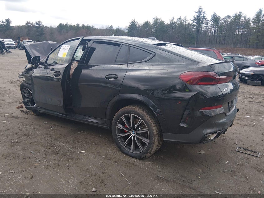 2026 BMW X6 xDrive40I VIN: 5UX33EX01T9111825 Lot: 44805272