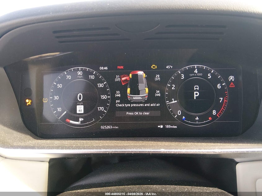 2020 Land Rover Range Rover Sport Hse Dynamic VIN: SALWR2SE5LA745841 Lot: 44805315