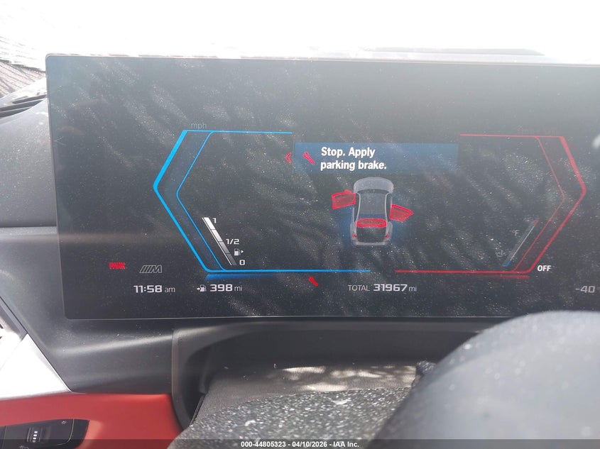 2023 BMW M3 Competition xDrive VIN: WBS43AY04PFN35562 Lot: 44805323