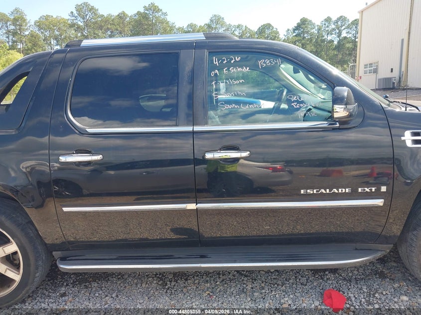 2009 Cadillac Escalade Ext Standard VIN: 3GYFK222X9G138341 Lot: 44805355