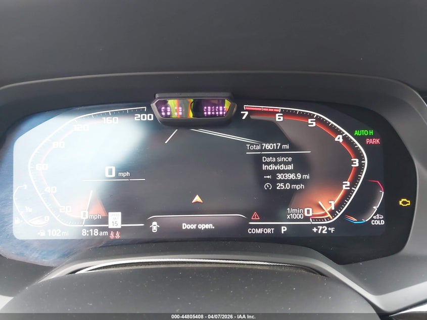 2020 BMW X7 xDrive50I VIN: 5UXCX4C06L9C94078 Lot: 44805408