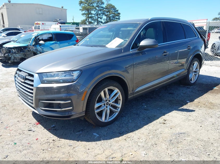 Vin: wa1vaaf73jd043233, lot: 45302683, audi q7 3.0t premium 20182