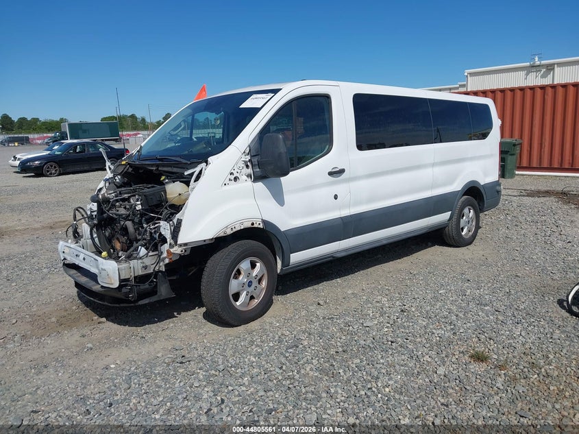 Vin: 1fbzx2yg3jka75303, lot: 45302829, ford transit-350 xlt 20182