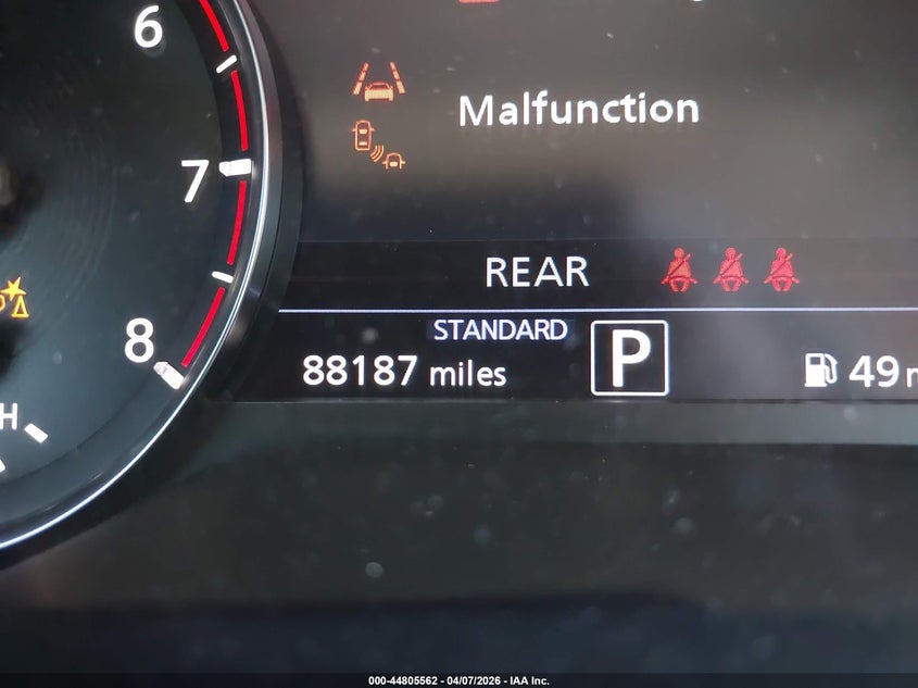 2021 Infiniti Qx50 Luxe VIN: 3PCAJ5BA0MF105519 Lot: 44805562