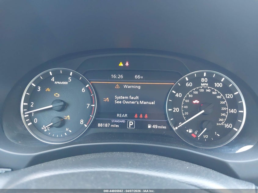 2021 Infiniti Qx50 Luxe VIN: 3PCAJ5BA0MF105519 Lot: 44805562