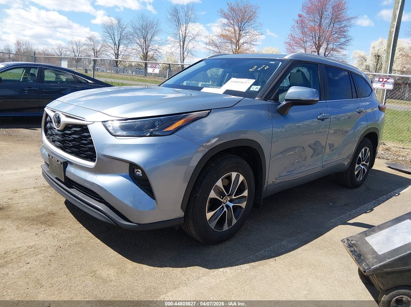 Vin: 5tdkdrbh8rs534300, lot: 45302895, toyota highlander xle 20242