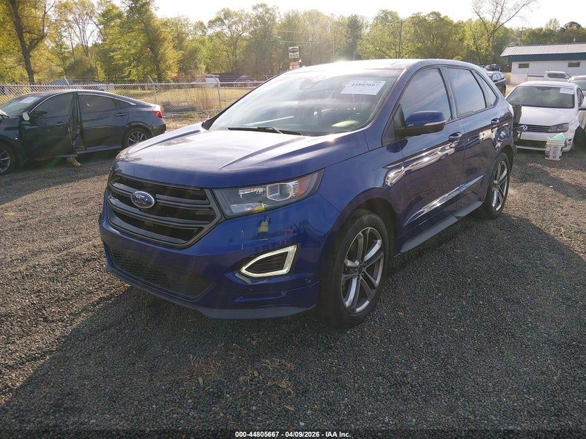 Vin: 2fmtk3ap4fbc41051, lot: 45302935, ford edge sport 20152