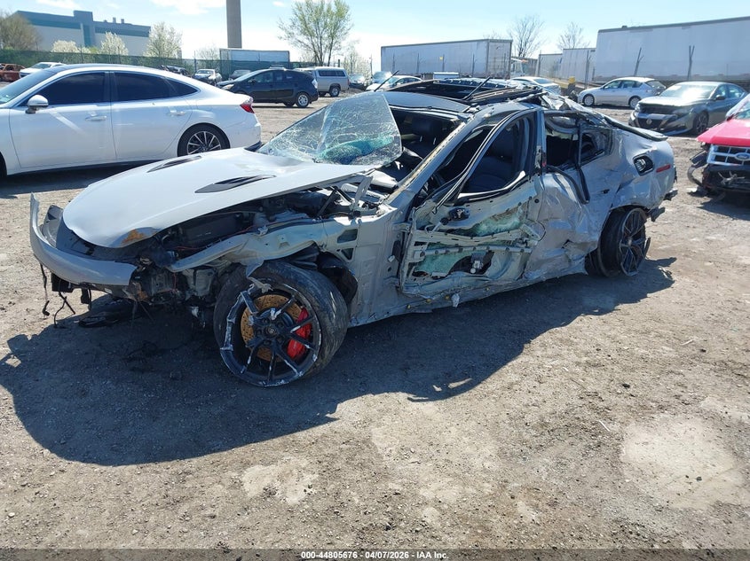 2022 Kia Stinger Gt2 VIN: KNAE55LC7N6105551 Lot: 44805676