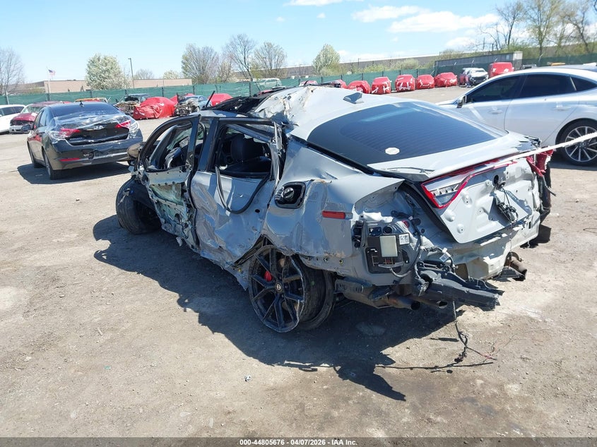 2022 Kia Stinger Gt2 VIN: KNAE55LC7N6105551 Lot: 44805676