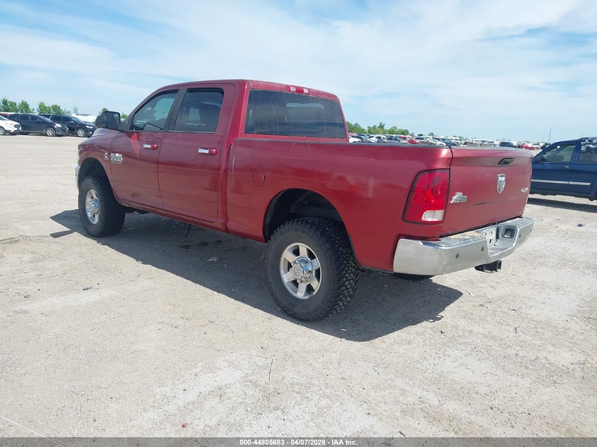 Vin: 3c6ur5dl7dg545727, lot: 45302951, ram 2500 big horn 20133