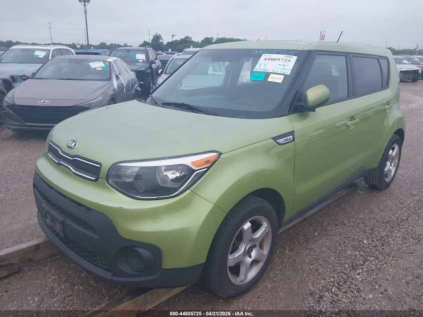 Vin: kndjn2a20h7878872, lot: 45302993, kia soul 20172