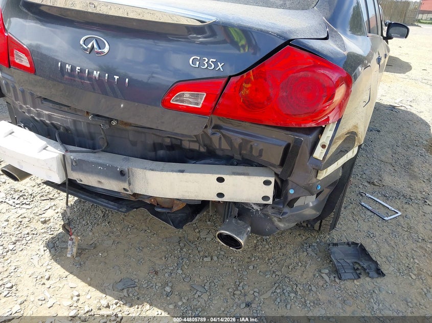 2008 Infiniti G35X VIN: JNKBV61F98M275692 Lot: 44805789