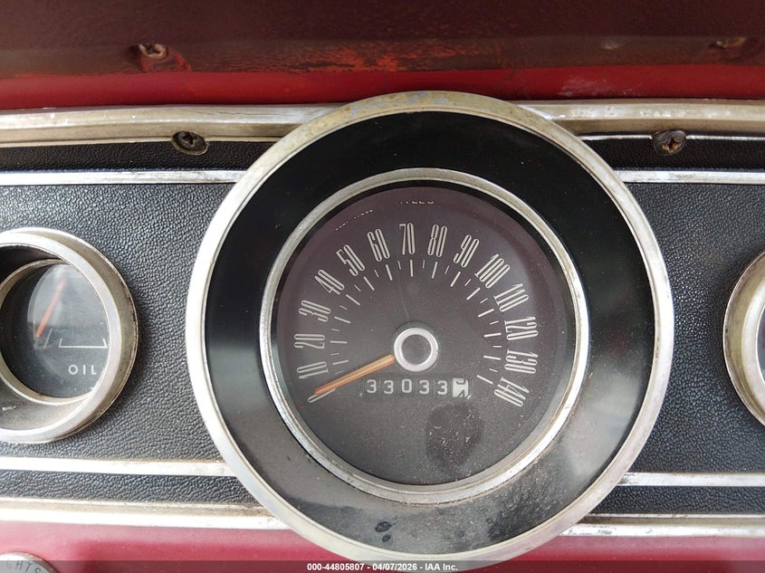 1966 Ford Mustang VIN: 6F07T210720 Lot: 44805807