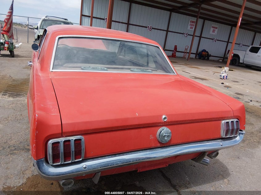 1966 Ford Mustang VIN: 6F07T210720 Lot: 44805807
