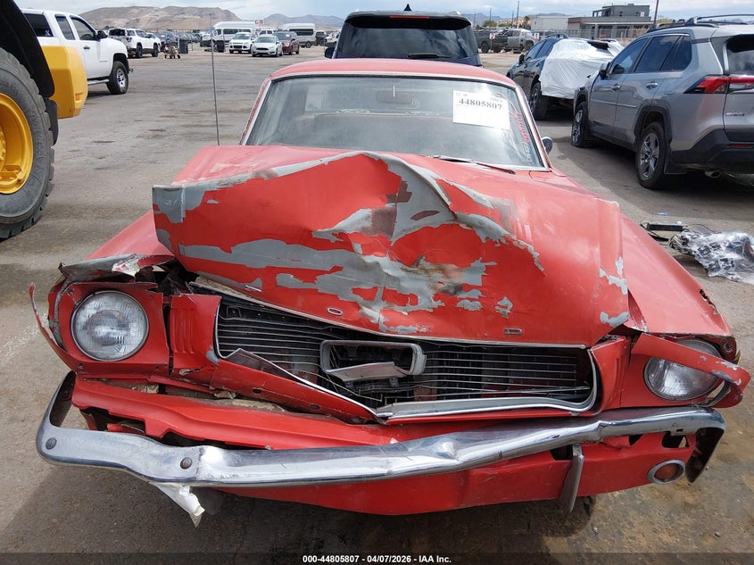 1966 Ford Mustang VIN: 6F07T210720 Lot: 44805807