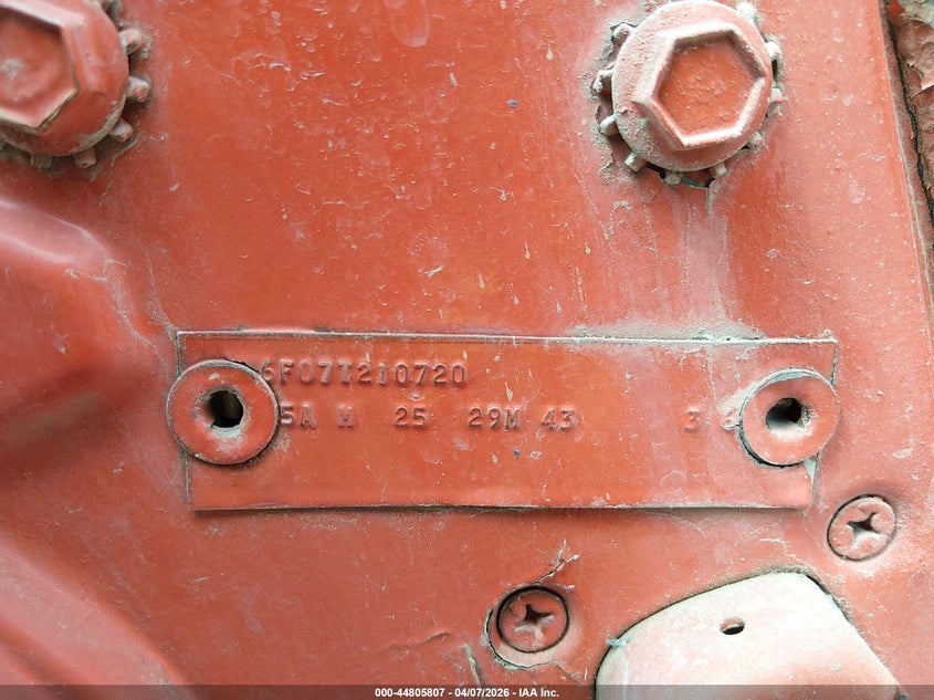 1966 Ford Mustang VIN: 6F07T210720 Lot: 44805807