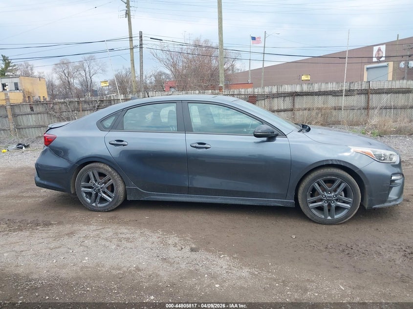 2020 Kia Forte 2.0 Gt-Line blue Lot 111044805817 Vin 3KPF34ADXLE207145