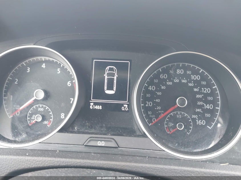 2019 Volkswagen Golf Sportwagen 1.4T S/1.4T Se VIN: 3VWY57AU8KM505425 Lot: 44805924