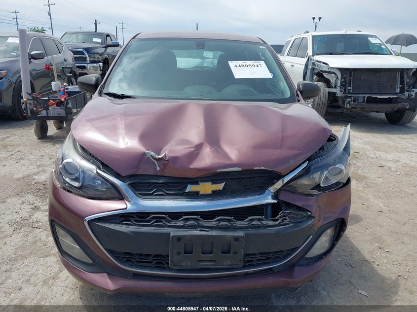 2021 Chevrolet Spark Fwd Ls Automatic VIN: KL8CB6SA2MC729937 Lot: 44805947