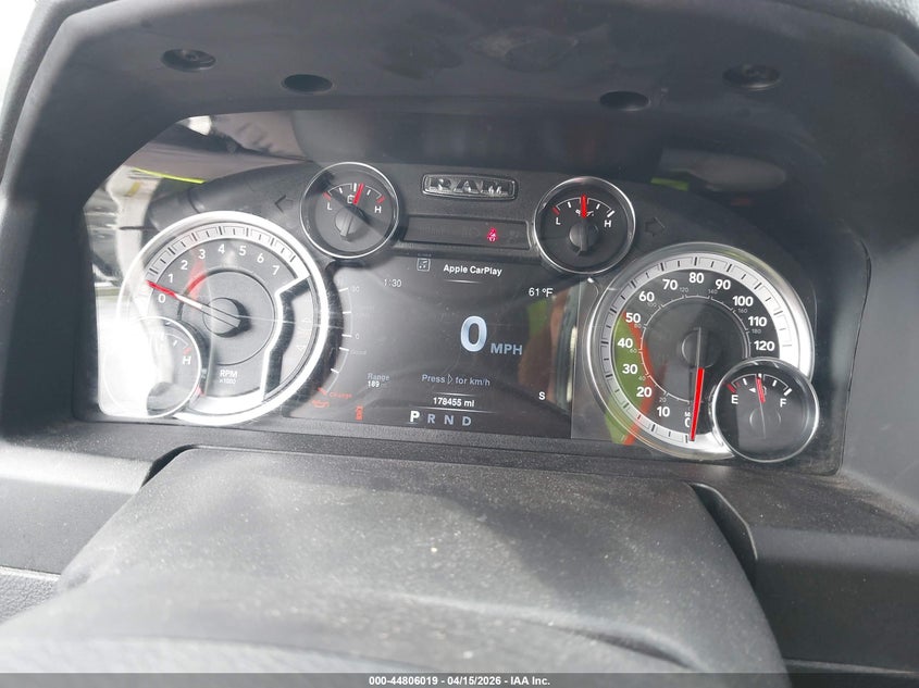 2022 Ram 1500 Classic Tradesman 4X4 6'4 Box VIN: 1C6RR7FT0NS223729 Lot: 44806019