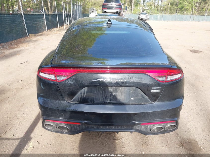 2022 Kia Stinger Gt1 VIN: KNAE45LC4N6100374 Lot: 44806037