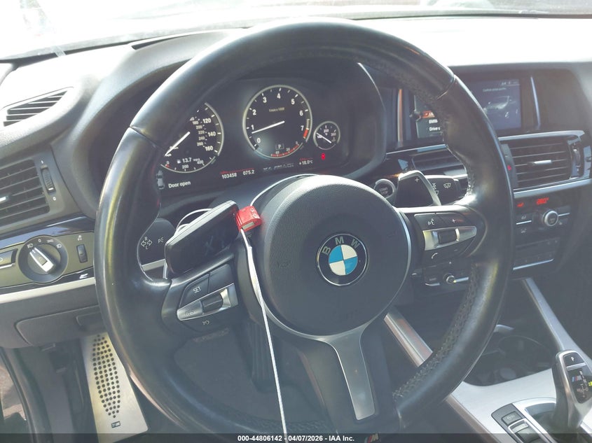 2017 BMW X4 M40I VIN: 5UXXW7C5XH0U26091 Lot: 44806142