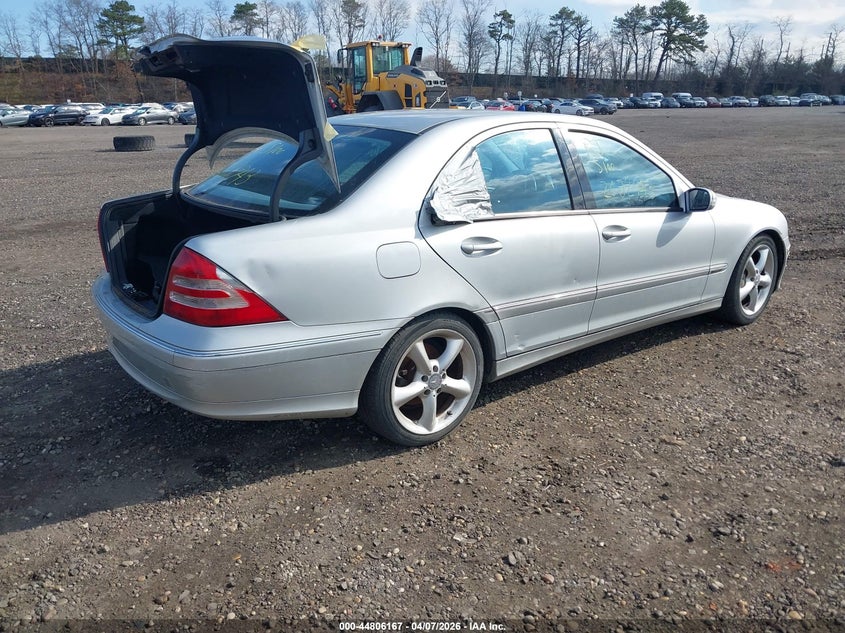 2004 Mercedes-Benz C 320 Sport VIN: WDBRF64J84F505247 Lot: 44806167