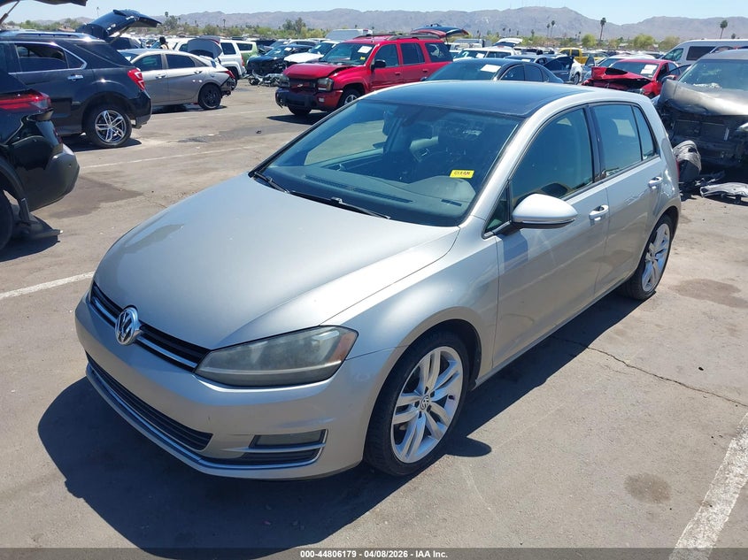 2015 Volkswagen Golf Tdi Sel 4-Door
