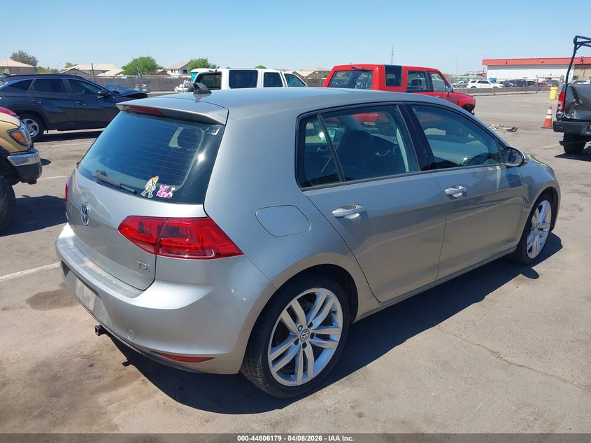 2015 Volkswagen Golf Tdi Sel 4-Door