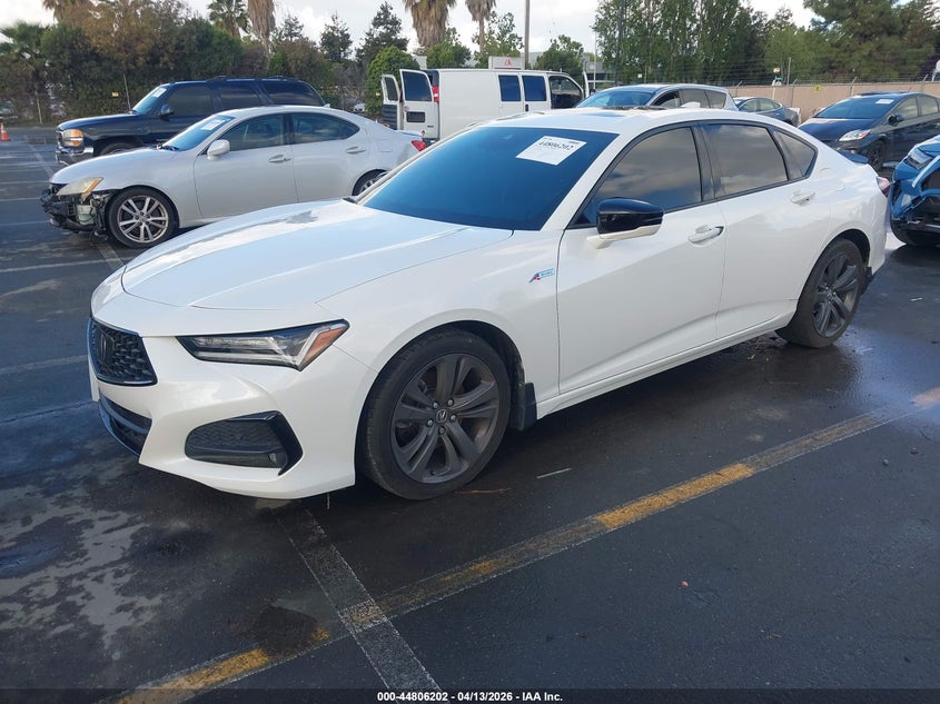 2022 Acura Tlx A-Spec Package VIN: 19UUB6F5XNA000639 Lot: 44806202