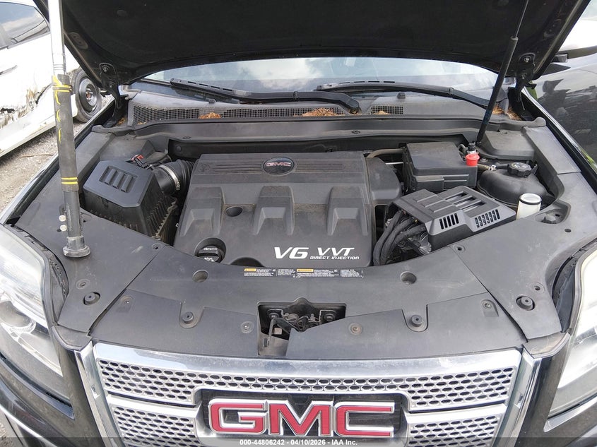 2016 Gmc Terrain 3.6 Denali black Lot 111044806242 Vin 2GKFLVE34G6160065