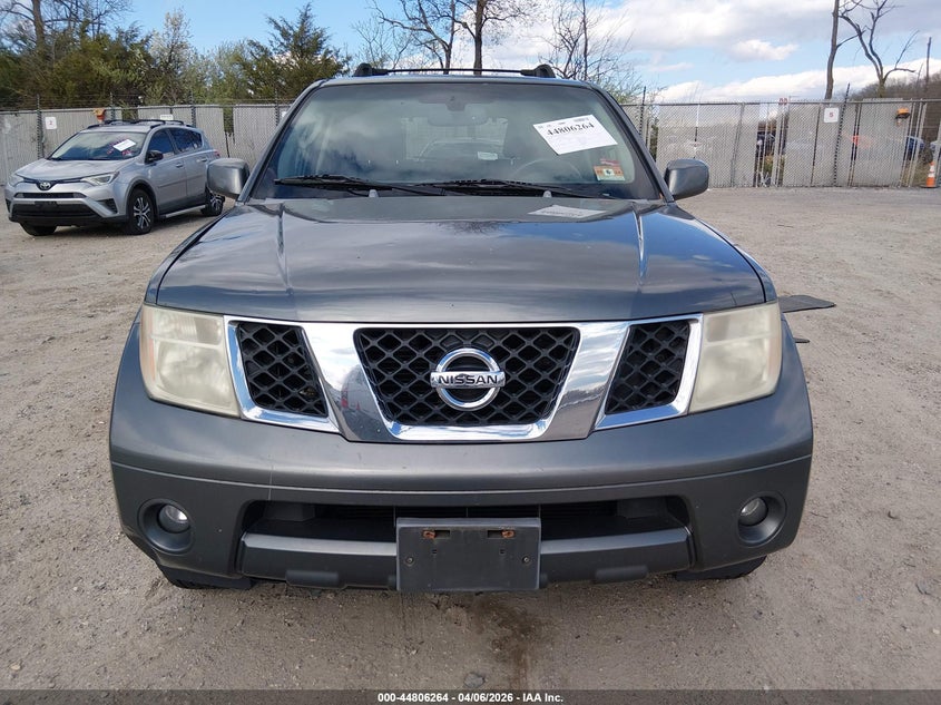 2006 Nissan Pathfinder Le VIN: 5N1AR18WX6C660686 Lot: 44806264