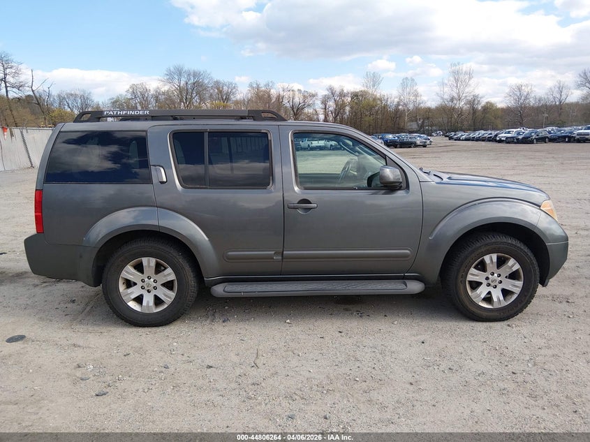 2006 Nissan Pathfinder Le VIN: 5N1AR18WX6C660686 Lot: 44806264