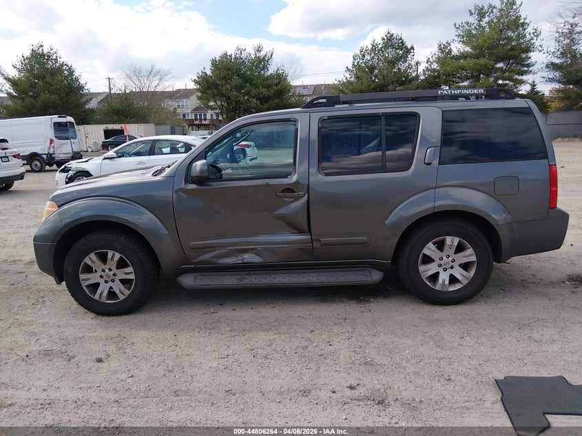 2006 Nissan Pathfinder Le VIN: 5N1AR18WX6C660686 Lot: 44806264