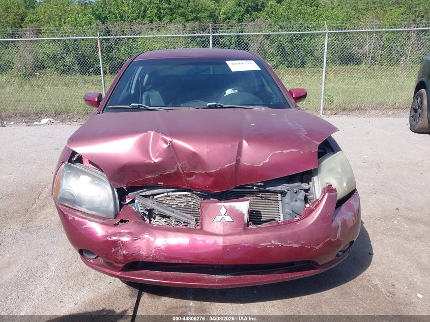 2006 Mitsubishi Galant Es/Se VIN: 4A3AB36F16E059241 Lot: 44806276