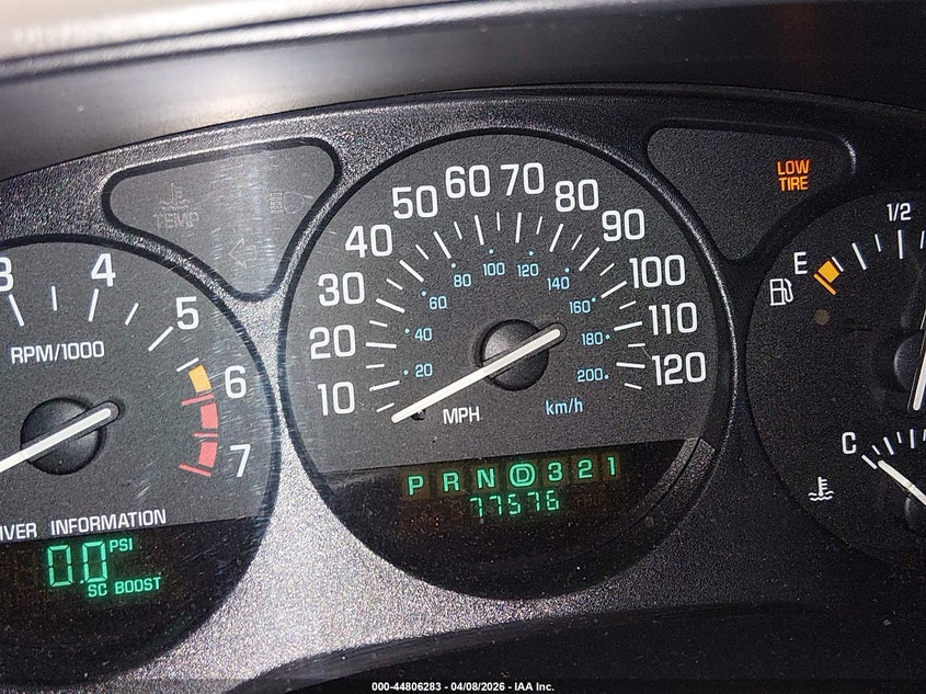 2001 Buick Regal Gs VIN: 2G4WF551911124986 Lot: 44806283