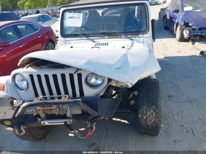 1999 Jeep Wrangler Sahara VIN: 1J4FY49SXXP414106 Lot: 44806332