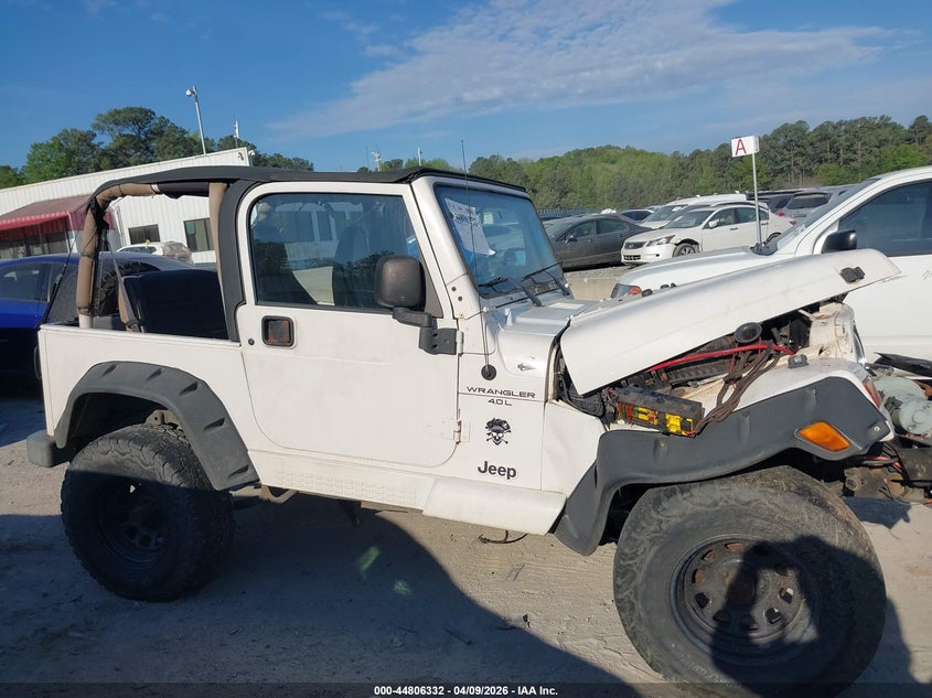 1999 Jeep Wrangler Sahara VIN: 1J4FY49SXXP414106 Lot: 44806332